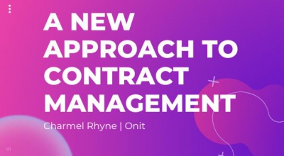 Until recently, contract management was a predominantly manual process.