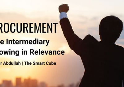 Procurement’s relevance as an intermediary isn’t going down.