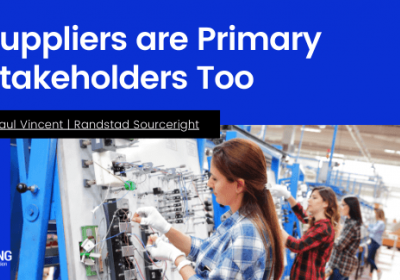 Suppliers are Primary Stakeholders Too