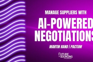 Learn how a new category of enterprise technology known as autonomous negotiations can be used to automate negotiations and mitigate supply chain, inflation and COVID-19 pressures.